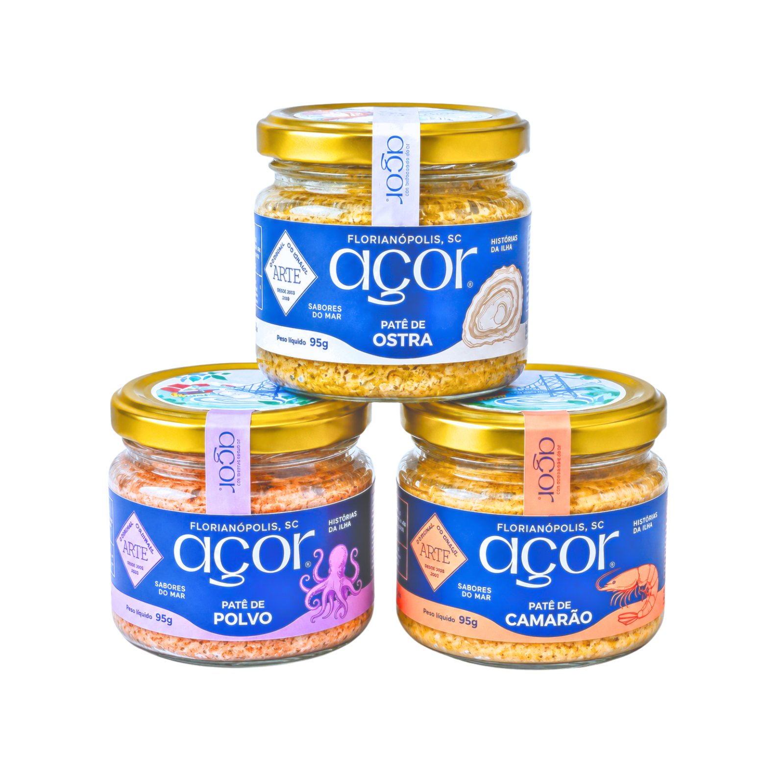 Combo Patês Açor
