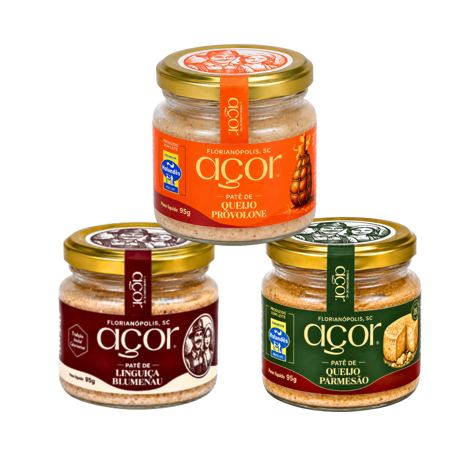 Combo Patês Açor - LINHA TERRA